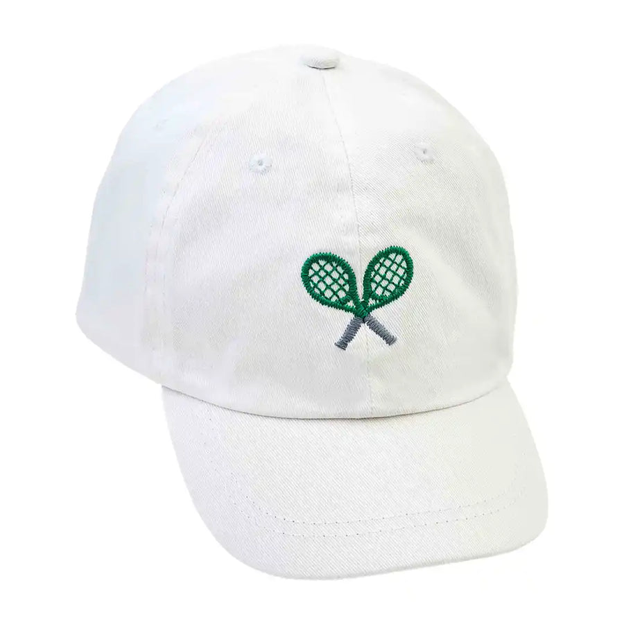 MudPie | Tennis Embroidered Toddler Hat
