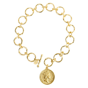 Queen Elizabeth II Loop Chain Necklace