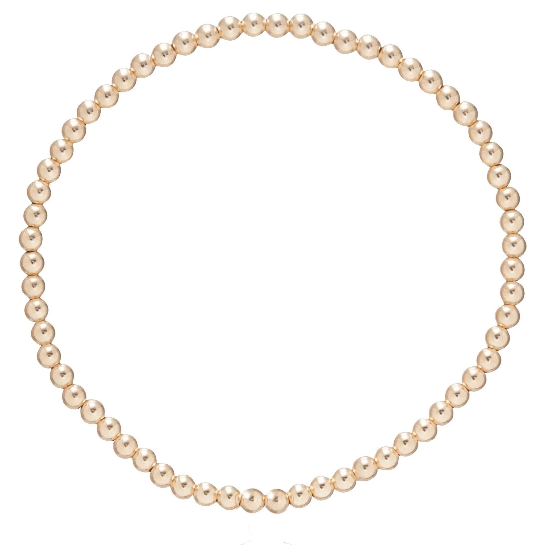 eNewton extends | Classic Gold 2mm Bead Bracelet Extends