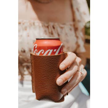Leather - Can Cooler