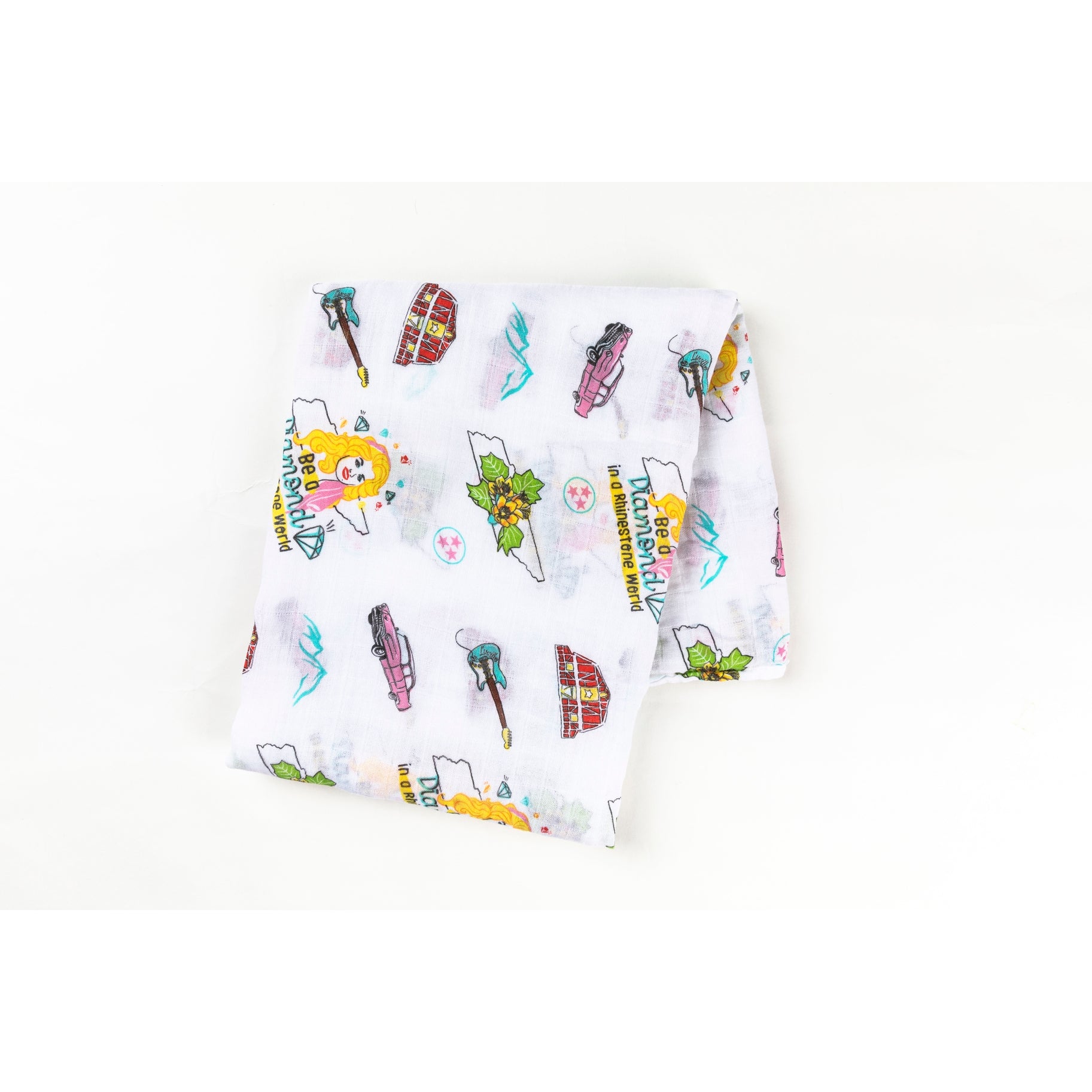 Little Hometown | TN Swaddle Blanket Floral