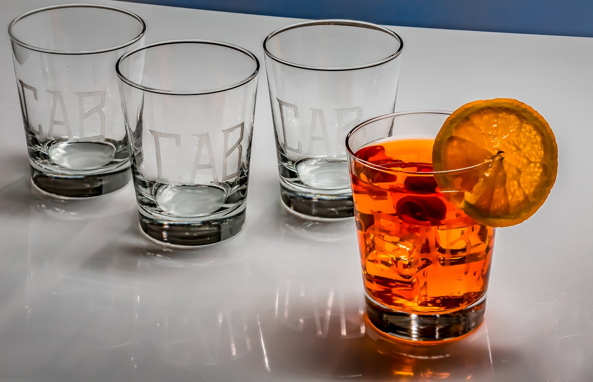 FLARED CLASSIC DOUBLE OLD FASHIONED GLASSES