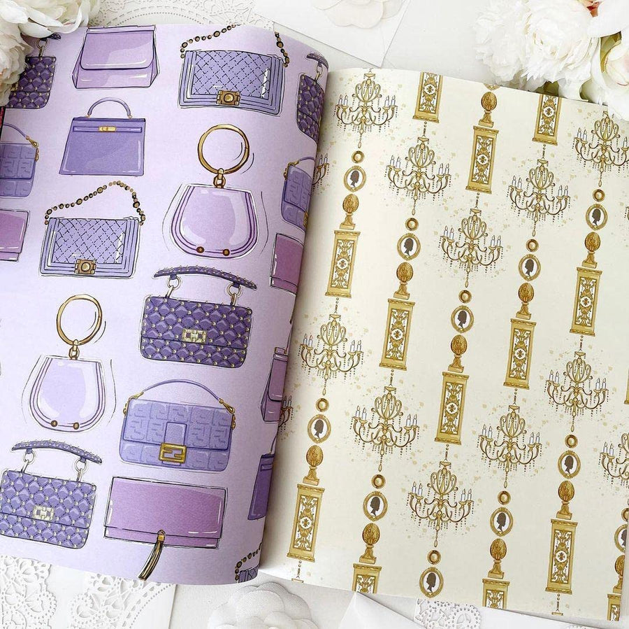 All Wrapped Up by Megan Hess: A Wrapping Paper Book - Featuring Claris!