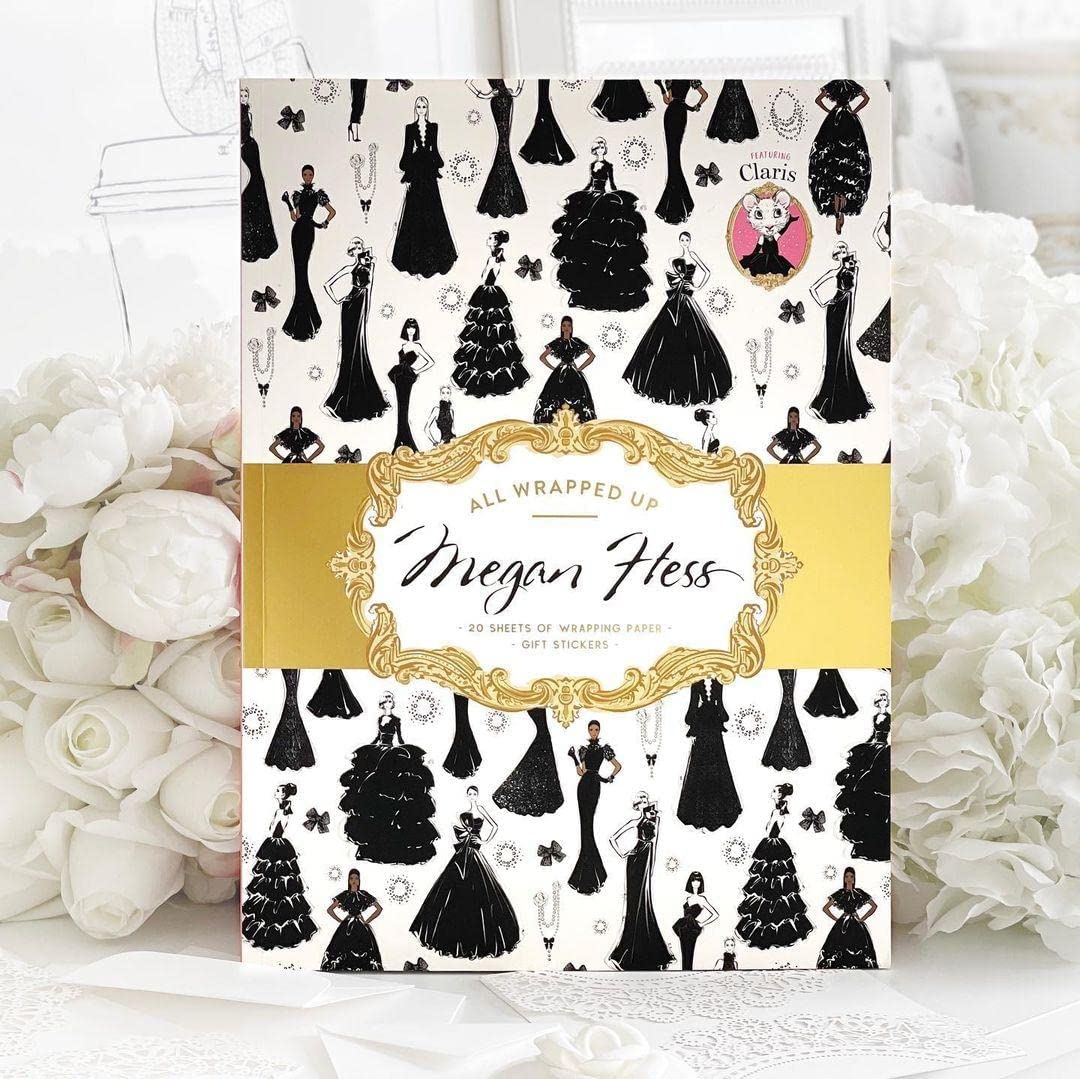 All Wrapped Up by Megan Hess: A Wrapping Paper Book - Featuring