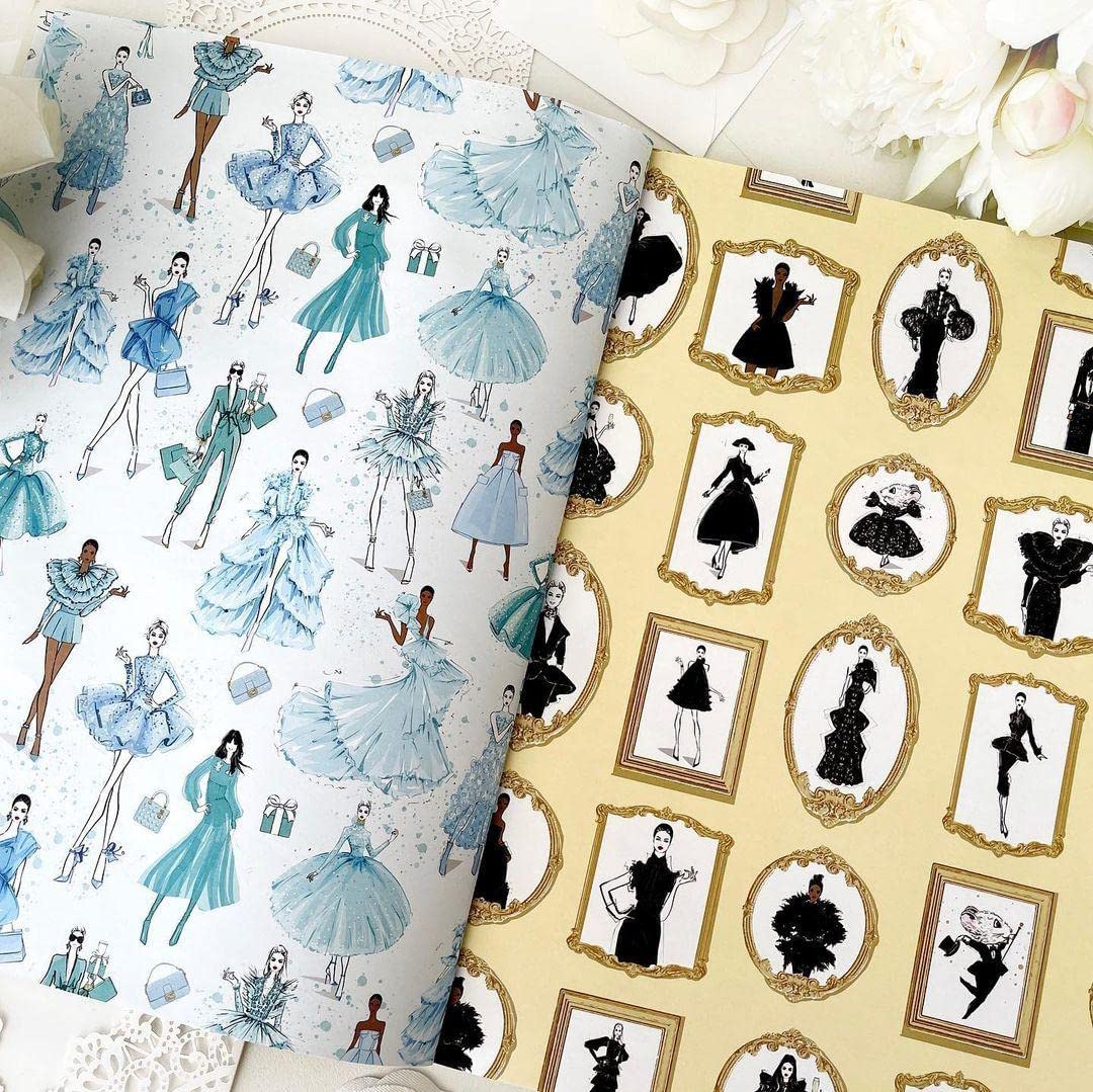 Alice in Wonderland wrapping paper