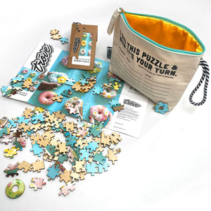 DONUTS PUZZLE IN PASS IT ON POUCH