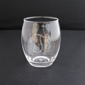 ACRYLIC STEMLESS WINE GLASS - SINGLE -