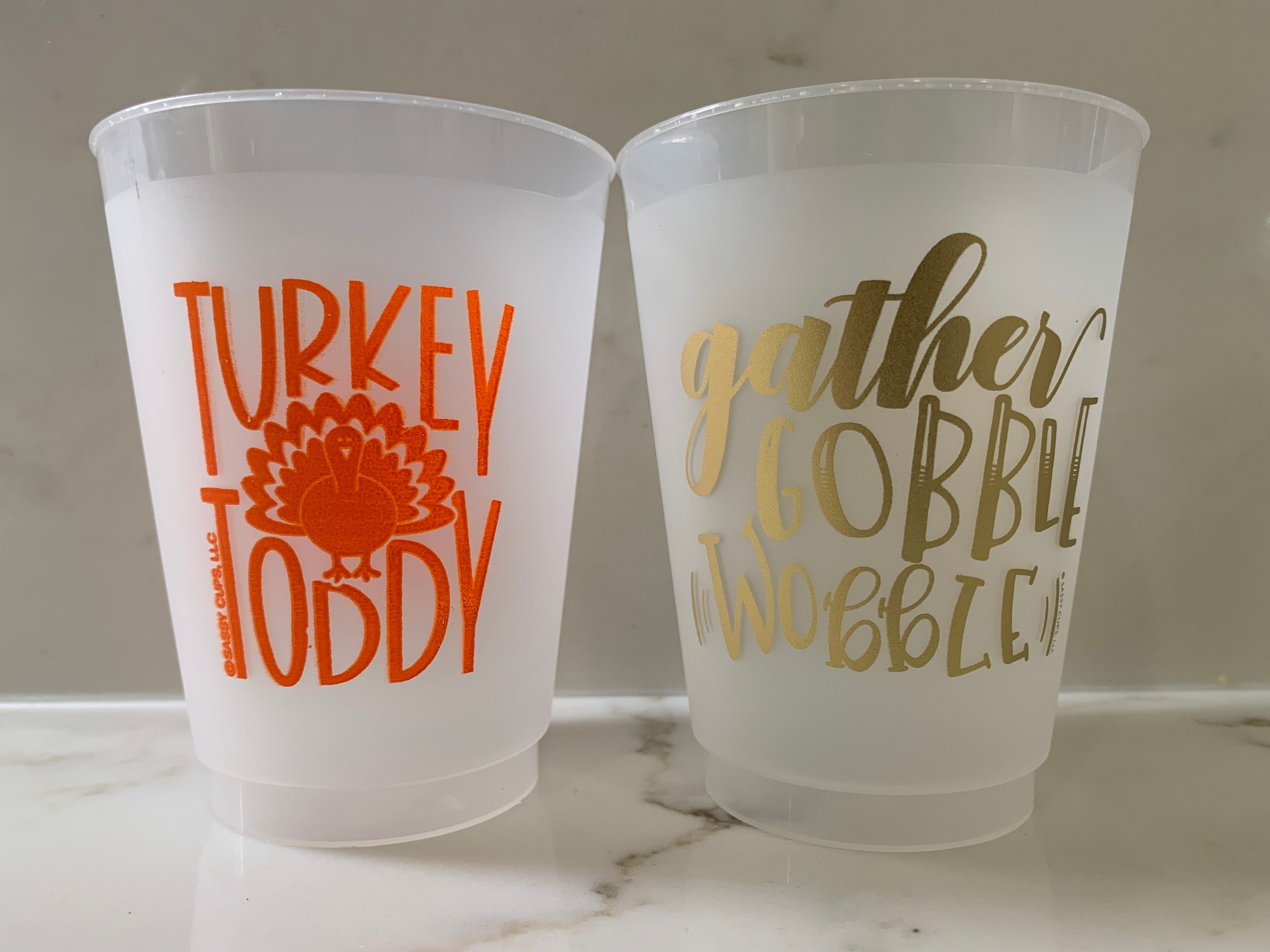 Thanksgiving Frost Flex Cups