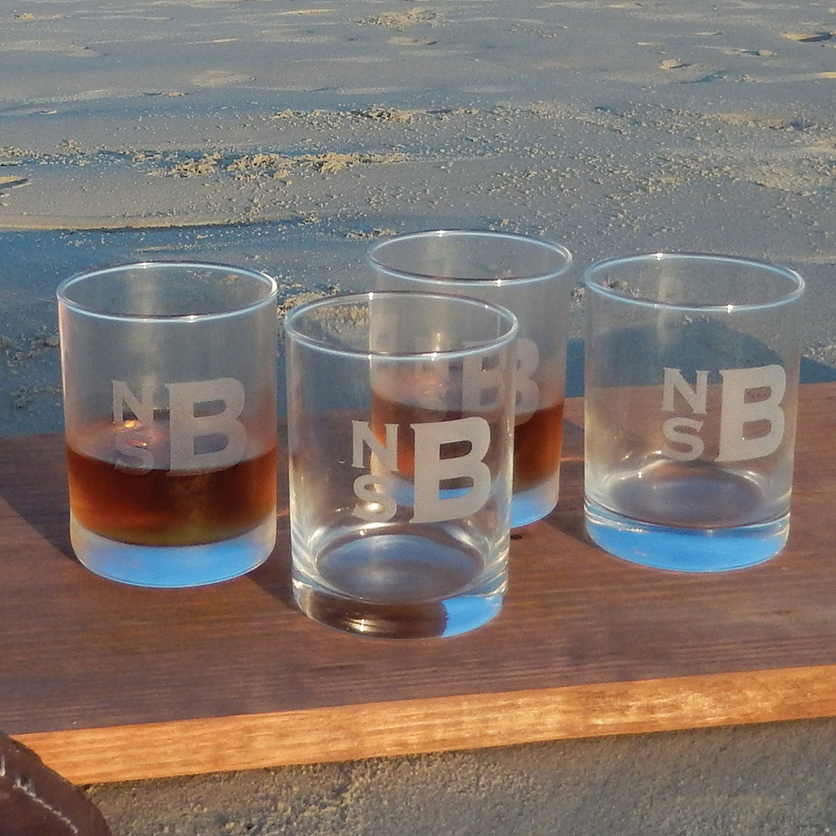 Personalized Classic Double Old Fashioned Glasses