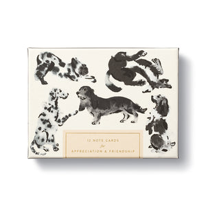 Dog Themed Appreciation & Friendship Notecards