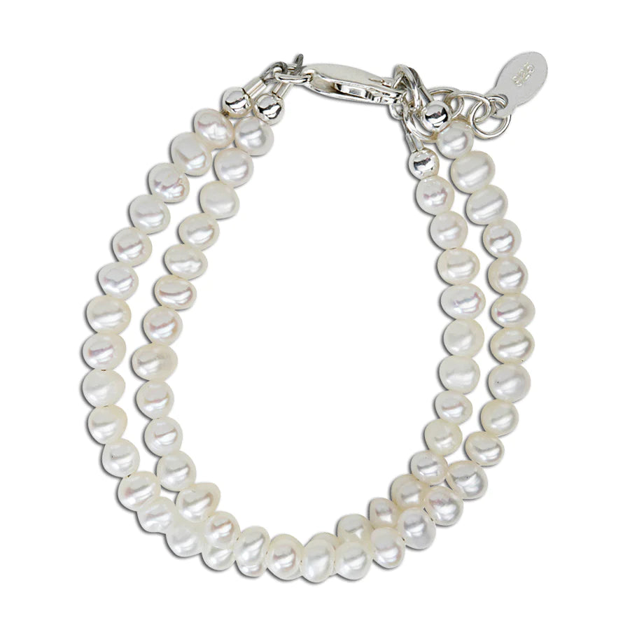 Cherished Moments | Elizabeth Sterling Silver and Pearl Bracelet