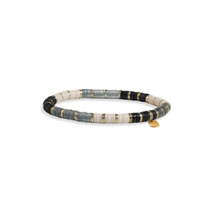 Grace Gold Stripe Stretch Bracelets