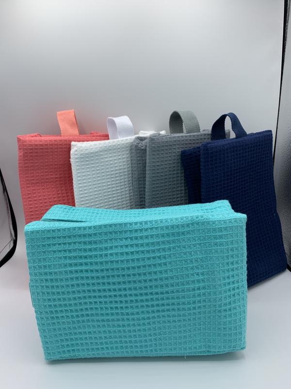 Charlotte's Web | Waffle Cosmetic Bags - Multiple Colors