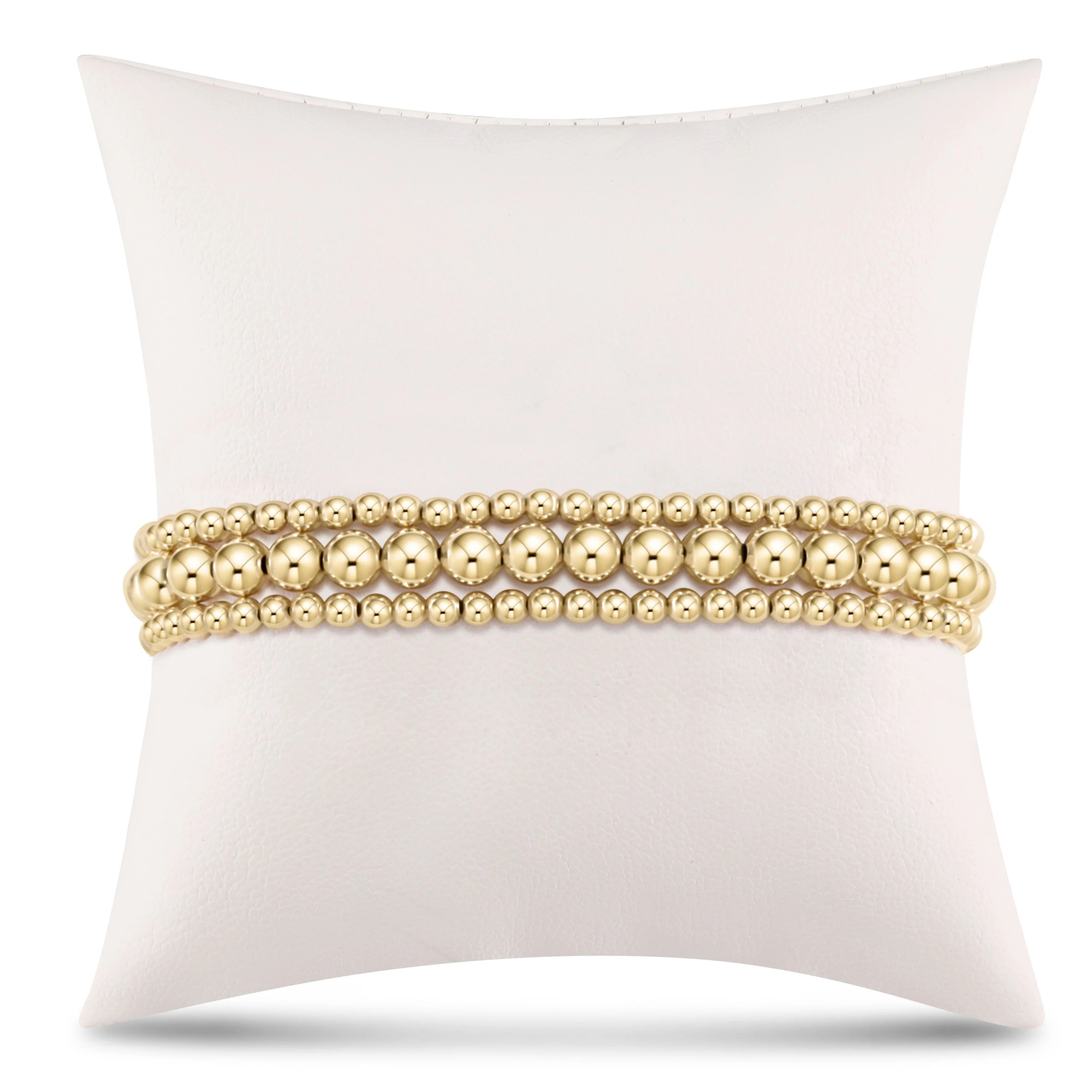 eNewton | Simply Classic Gold Stack - 6mm