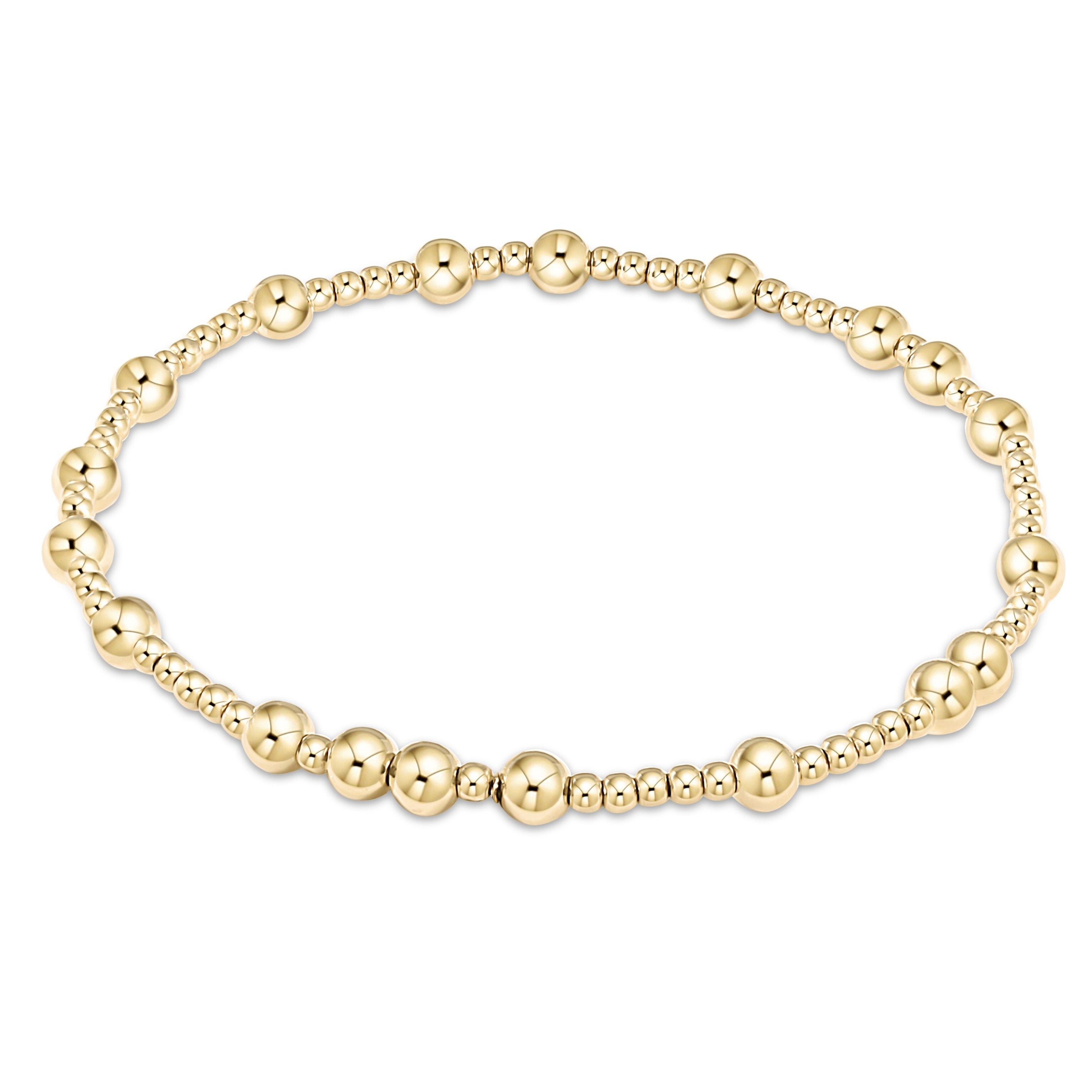 Hope Unwritten Bracelet 4 mm - Gold