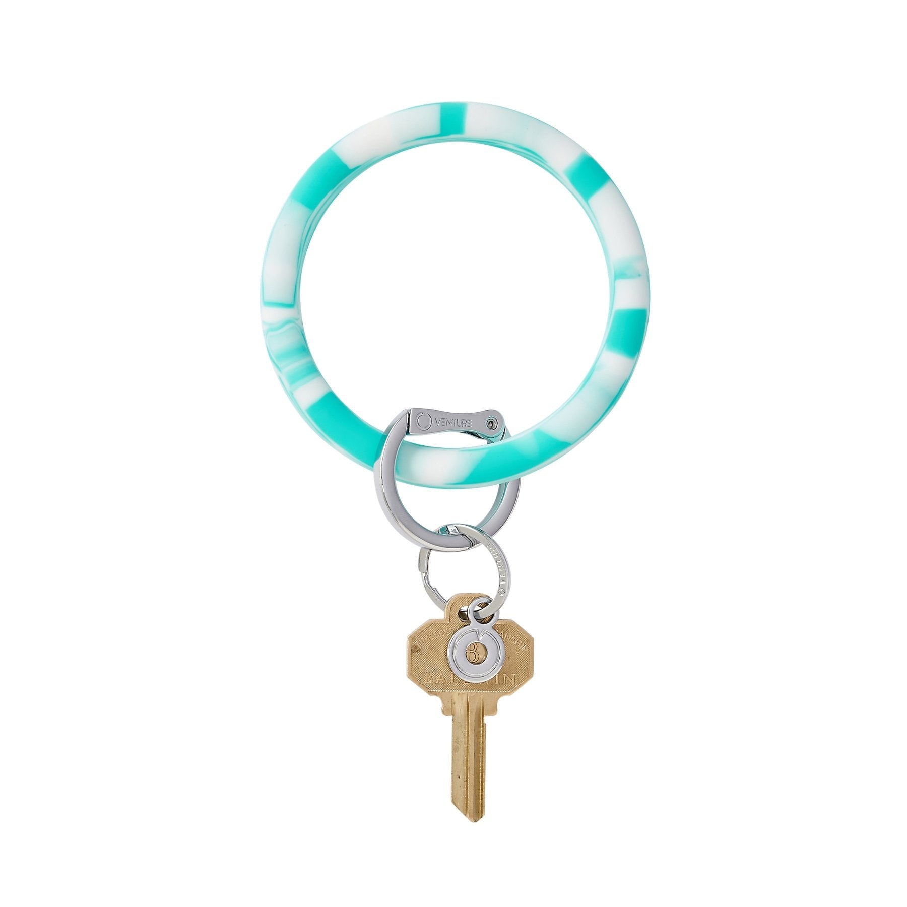 Oventure, The Original Bracelet Keychain, Silicone Big O Key Ring - Marble  Collection at  Women's Clothing store