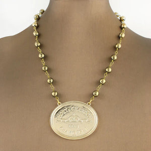 Paris Medallion Necklace