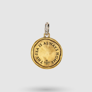 SEA IS ALWAYS HOME CHARM ON 18" BORA CHAIN