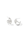 Kendra Scott | Arden Huggie Earrings - Silver