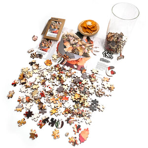 Trove | Glass Vase Puzzle - Fall Bouquet