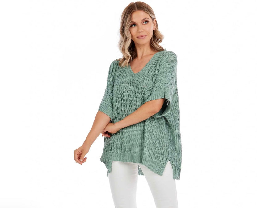 MudPie | Theo V-Neck Sweater