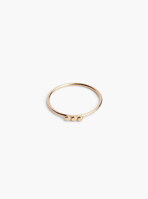 ABLE Three Dot Stacking Ring