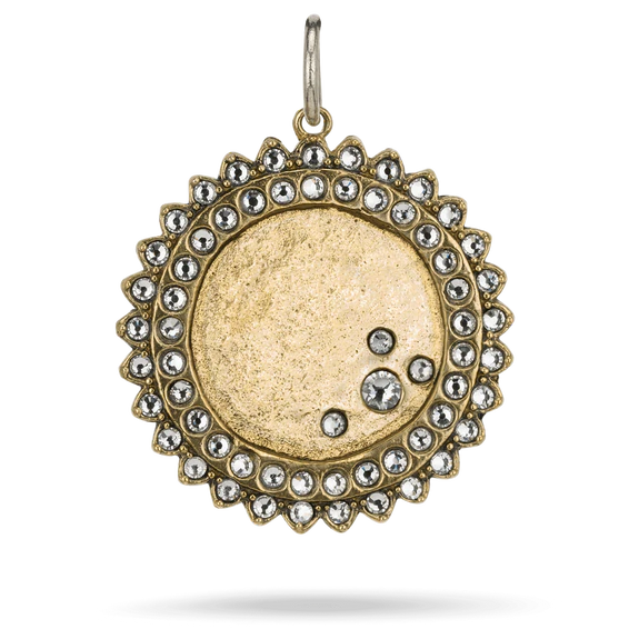 Waxing Poetic | Light of Stars Pendant on 18" Twisted Link Chain