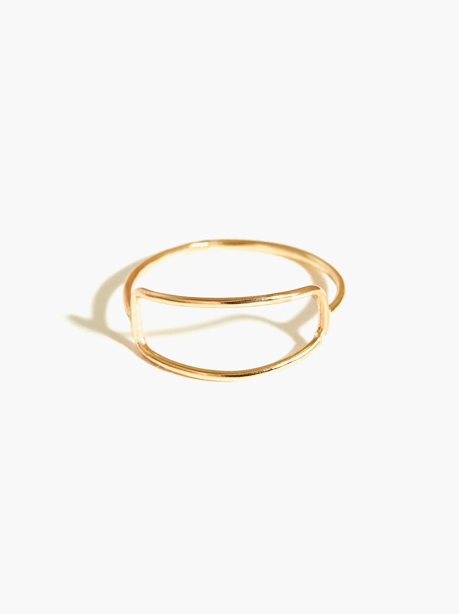 ABLE | Open Rectangle Ring