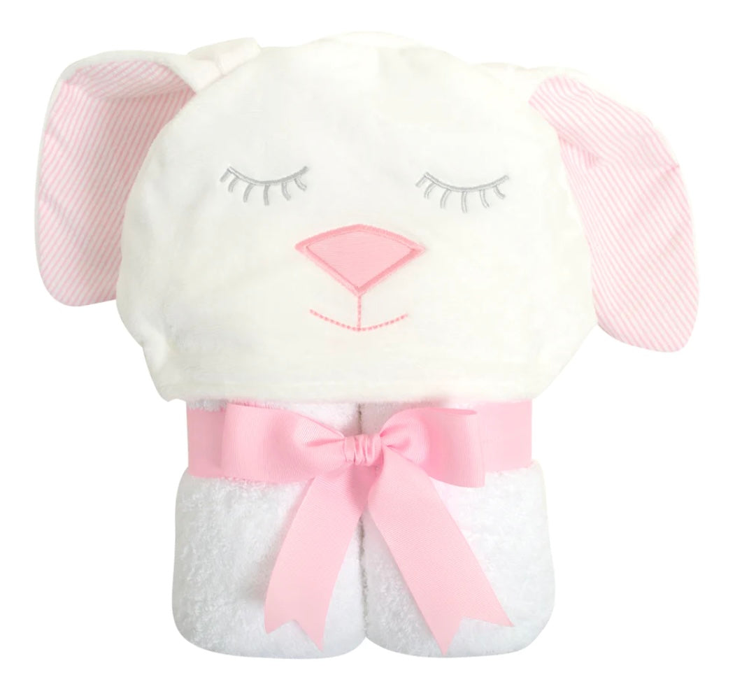 3 Martha's Pink Bunny Character Towel