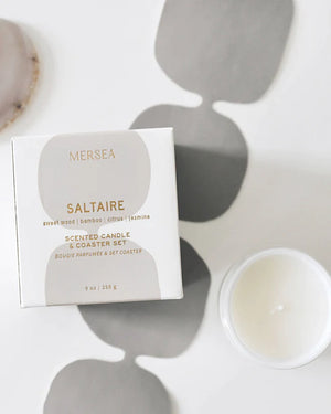 MERSEA | Saltaire Agate Candle