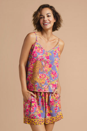 Powder Design | Cami Sassy Leopard Pyjamas